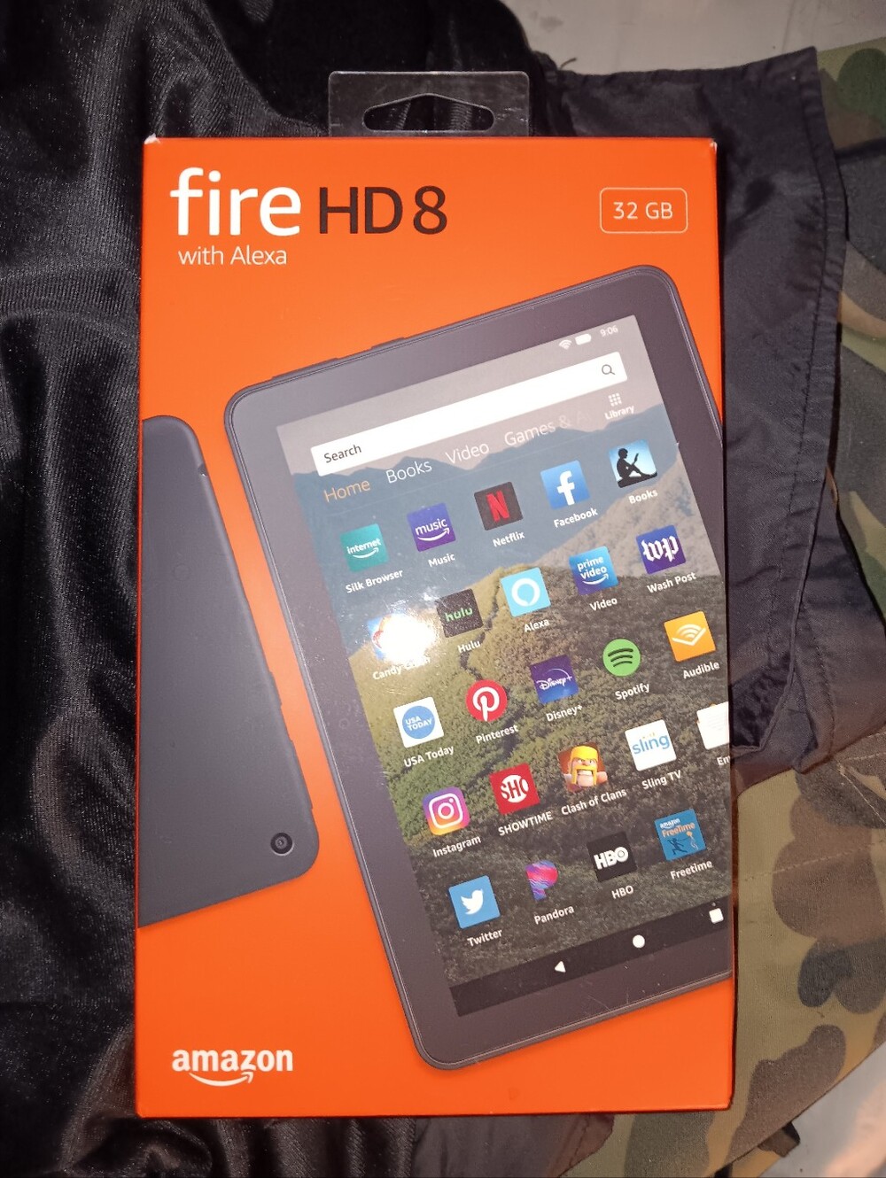 Amazon Fire HD 8 Tablet with Alexa - Black